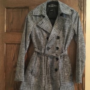 Express Double Breasted Trench Coat Size XS